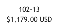102-13 
$1,179.00 USD